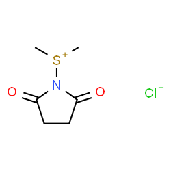 ChemSpider 2D Image | (2,5-Dioxo-1-pyrrolidinyl)(dimethyl)sulfonium chloride | C6H10ClNO2S