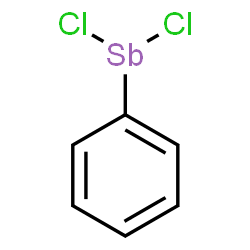 ChemSpider 2D Image | Dichloro(phenyl)stibine | C6H5Cl2Sb