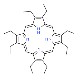 ChemSpider 2D Image | 2,3,7,8,12,13,17,18-Octaethylporphyrin | C36H46N4