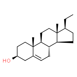 ChemSpider 2D Image | pregn-5-en-3?-ol | C21H34O