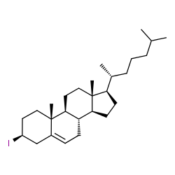 ChemSpider 2D Image | cholesteryl iodide | C27H45I