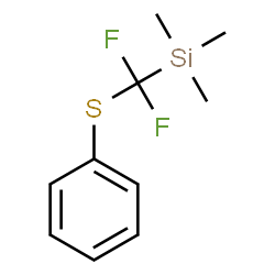 ChemSpider 2D Image | (difluoro(phenylthio)methyl)trimethylsilane | C10H14F2SSi