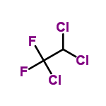 InChI=1/C2HCl3F2/c3-1(4)2(5,6)7/h1H