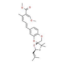 ChemSpider 2D Image | Strobilurin E | C26H32O7