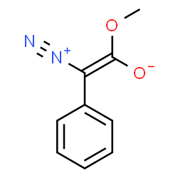 ChemSpider 2D Image | (Z)-2-Diazonio-1-methoxy-2-phenylethenolate | C9H8N2O2