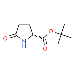 ChemSpider 2D Image | D-Pyroglutamic acid tert-butyl ester | C9H15NO3