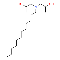 ChemSpider 2D Image | 1,1'-(Dodecylimino)dipropan-2-ol | C18H39NO2