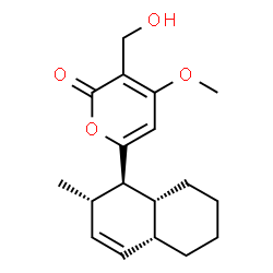 ChemSpider 2D Image | solanapyrone B | C18H24O4