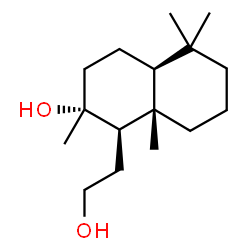 ChemSpider 2D Image | Ambroxdiol | C16H30O2