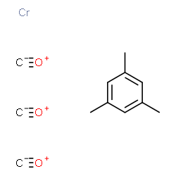 ChemSpider 2D Image | carbon monoxide; chromium; mesitylene | C12H12CrO3