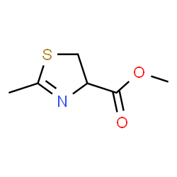ChemSpider 2D Image | Methyl2-methyl-4,5-dihydrothiazole-4-carboxylate | C6H9NO2S