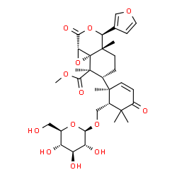 ChemSpider 2D Image | khayanoside | C33H44O13