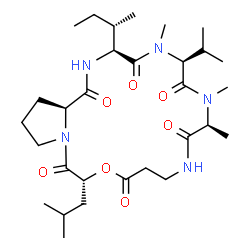ChemSpider 2D Image | Destruxin B | C30H51N5O7