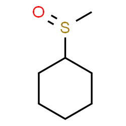ChemSpider 2D Image | (Methylsulfinyl)cyclohexane | C7H14OS