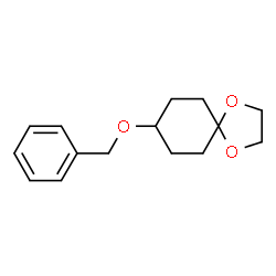 ChemSpider 2D Image | 8-(Benzyloxy)-1,4-dioxaspiro[4.5]decane | C15H20O3