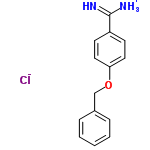 InChI=1/C14H14N2O.ClH/c15-14(16)12-6-8-13(9-7-12)17-10-11-4-2-1-3-5-11;/h1-9H,10H2,(H3,15,16);1H