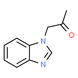 ChemSpider 2D Image | 1-(1H-Benzimidazol-1-yl)acetone | C10H10N2O