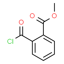 ChemSpider 2D Image | METHYL PHTHALOYL CHLORIDE | C9H7ClO3