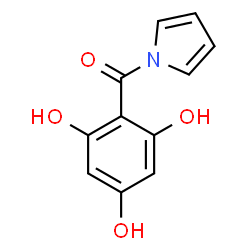 ChemSpider 2D Image | 2-(1H-pyrrol-1-ylcarbonyl)benzene-1,3,5-triol | C11H9NO4