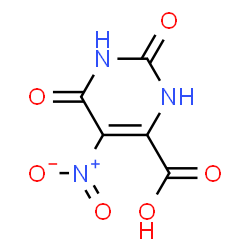 ChemSpider 2D Image | Nitro-orotic acid | C5H3N3O6