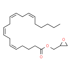 ChemSpider 2D Image | O-Arachidonoyl Glycidol | C23H36O3