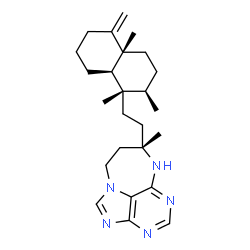ChemSpider 2D Image | asmarine H | C25H37N5