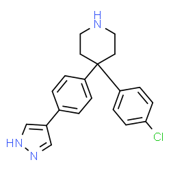 ChemSpider 2D Image | AT7867 | C20H20ClN3