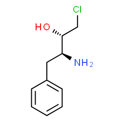 ChemSpider 2D Image | (2S,3S)-3-Amino-1-chloro-4-phenyl-2-butanol | C10H14ClNO