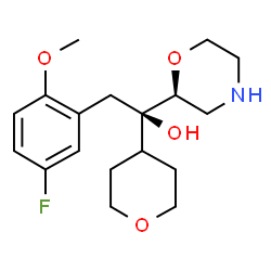 ChemSpider 2D Image | Edivoxetine | C18H26FNO4