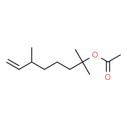 ChemSpider 2D Image | 2,6-Dimethyloct-7-en-2-yl acetate | C12H22O2