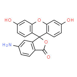 ChemSpider 2D Image | 6-Aminofluorescein | C20H13NO5