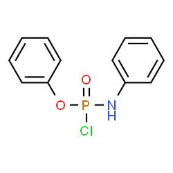 ChemSpider 2D Image | Phenyl phenylphosphoramidochloridate | C12H11ClNO2P