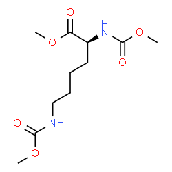 ChemSpider 2D Image | Methyl N~2~,N~6~-bis(methoxycarbonyl)-L-lysinate | C11H20N2O6