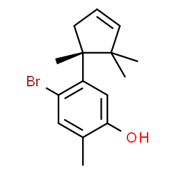 ChemSpider 2D Image | cupalaurenol | C15H19BrO