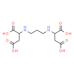 ChemSpider 2D Image | 2,2'-(1,3-Propanediyldiimino)disuccinic acid | C11H18N2O8