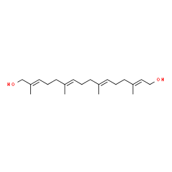 ChemSpider 2D Image | omega-hydroxygeranylgeraniol | C20H34O2
