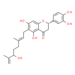 ChemSpider 2D Image | tanariflavanone D | C25H28O7