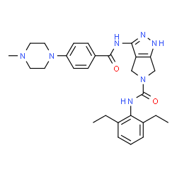 ChemSpider 2D Image | PHA-680632 | C28H35N7O2
