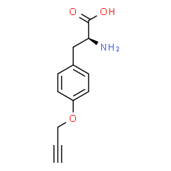 ChemSpider 2D Image | O-2-Propyn-1-yl-L-tyrosine | C12H13NO3