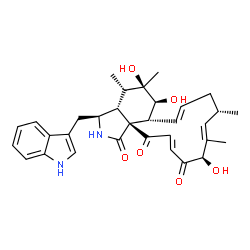ChemSpider 2D Image | chaetoglobosin Q | C32H38N2O6