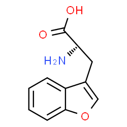 ChemSpider 2D Image | L-3-(3-benzofuranyl)-Alanine | C11H11NO3