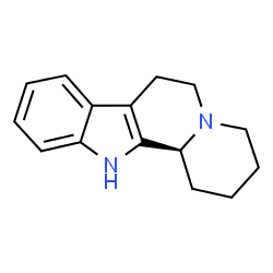 ChemSpider 2D Image | (12bS)-1,2,3,4,6,7,12,12b-Octahydroindolo[2,3-a]quinolizine | C15H18N2