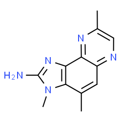 ChemSpider 2D Image | 4-METHYL MEIQX | C12H13N5