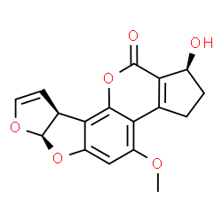 ChemSpider 2D Image | Aflatoxin R0 | C17H14O6