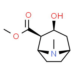 ChemSpider 2D Image | (-)-Ecgonine methyl ester | C10H17NO3