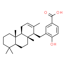 ChemSpider 2D Image | makassaric acid | C27H38O3