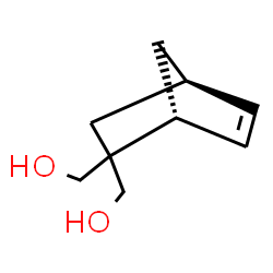 ChemSpider 2D Image | (1R,4R)-Bicyclo[2.2.1]hept-5-ene-2,2-diyldimethanol | C9H14O2