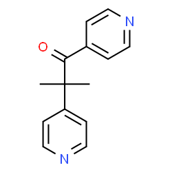 ChemSpider 2D Image | 2-Methyl-1,2-di-4-pyridinyl-1-propanone | C14H14N2O