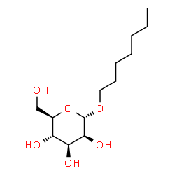 ChemSpider 2D Image | Heptyl alpha-D-mannopyranoside | C13H26O6