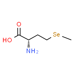 ChemSpider 2D Image | L-Selenomethionine | C5H11NO2Se